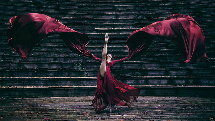 model, ballerina, tänzerin, frauen, HD-Hintergrundbild