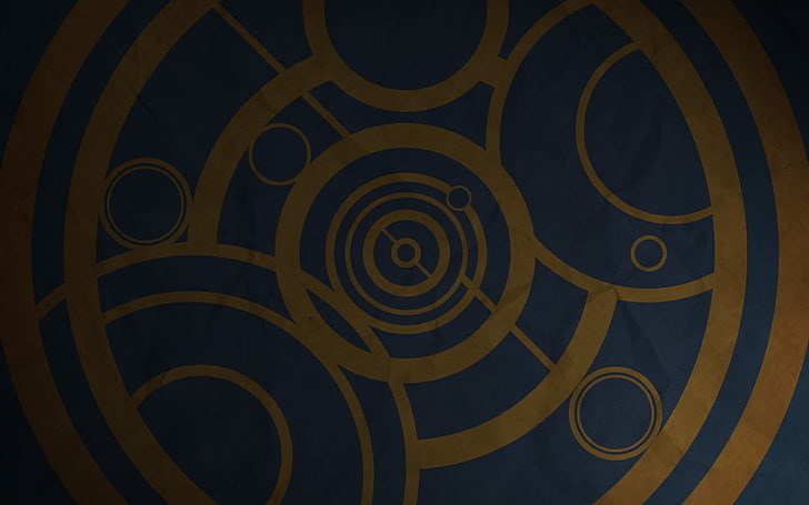 blue and yellow area rug, Doctor Who, HD wallpaper
