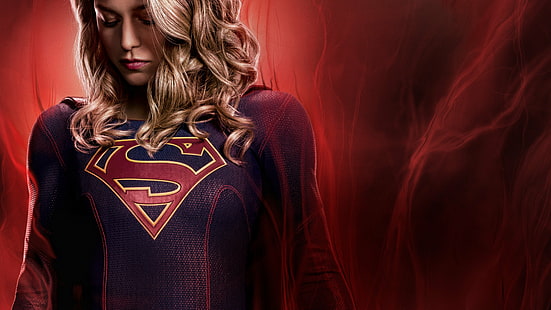 Programa de TV, Supergirl, Kara Danvers, Melissa Benoist, HD papel de parede HD wallpaper