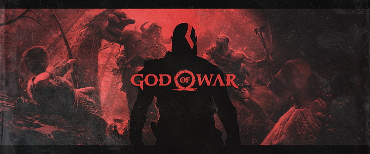 God Of War 4 Video Game Poster, HD wallpaper HD wallpaper