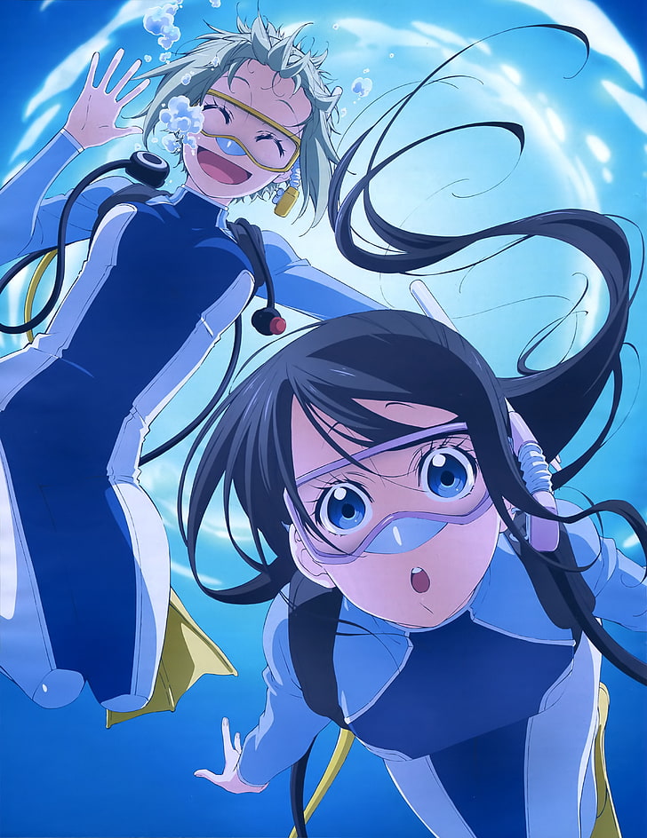 Anime, Crossover, Akari Mizunashi, Amanchu !, Aria (Anime), Aria Pokoteng,  Wallpaper HD | Wallpaperbetter