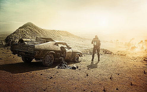 Mad Max digitale Tapete, Mad Max, Mad Max: Fury Road, Filme, HD-Hintergrundbild HD wallpaper