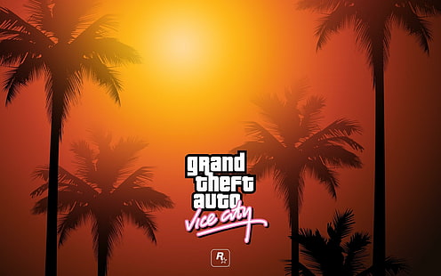 Grand Theft Auto GTA Vice City Game, гранд, воровство, авто, вице, город, игра, HD обои HD wallpaper
