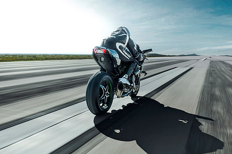 2015, H2R, Kawasaki, Motosiklet, Ninja, HD masaüstü duvar kağıdı HD wallpaper