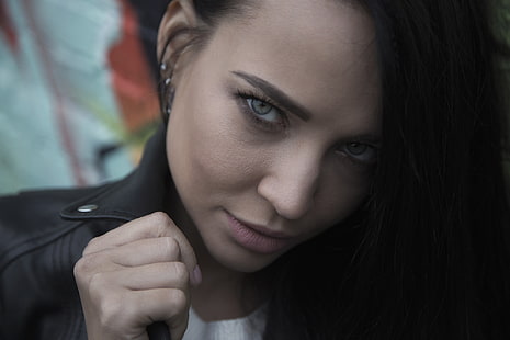 Ангелина Петрова, женщины, модель, лицо, портрет, HD обои HD wallpaper