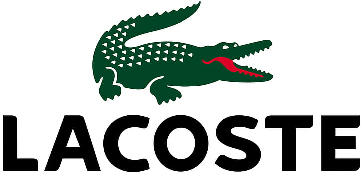 crocodile, logo, fon, Lacoste, HD wallpaper