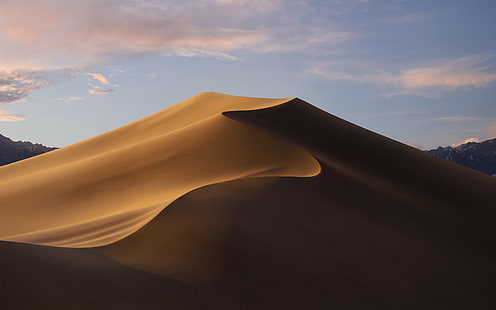пустыня, сток, день, MacOS, мохаве, HD обои HD wallpaper