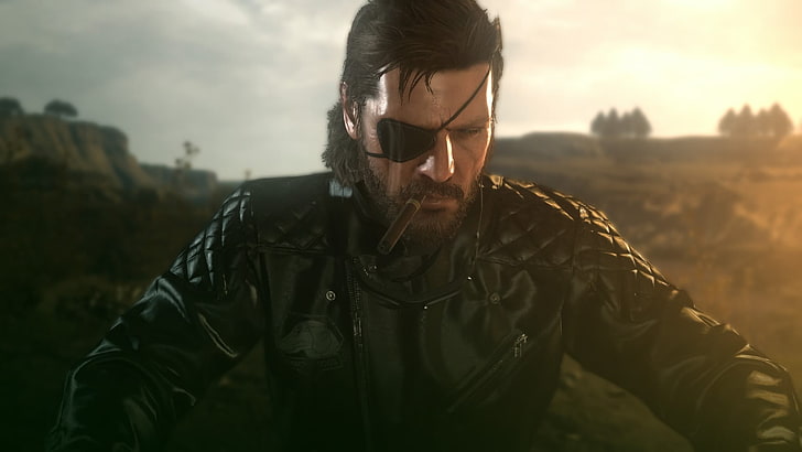 Metal Gear Solid V: The Phantom Pain, Big Boss, videospel, Metal Gear Solid, HD tapet