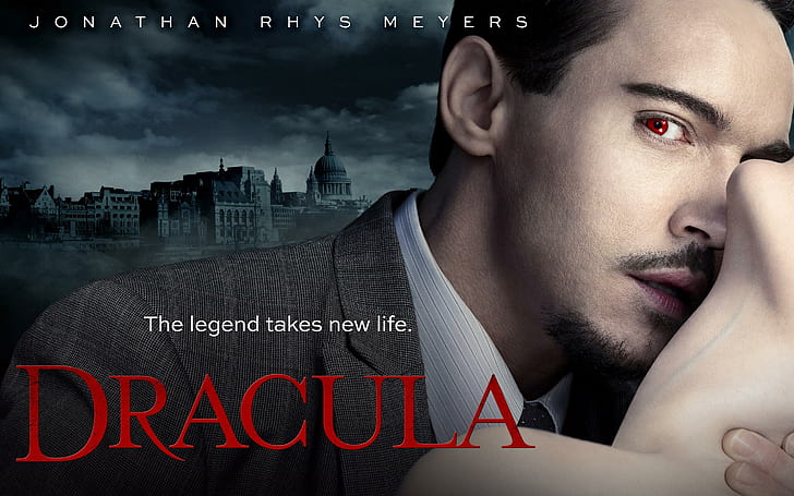 Dracula TV Series, the legend takes new life dracula movie poster, series, dracula, HD wallpaper