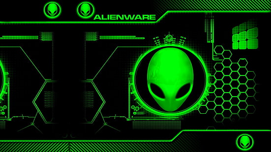 Future Alien, kosmici, kosmos, abstrakty, zieleń, twarze, 3d i abstrakcja, Tapety HD HD wallpaper