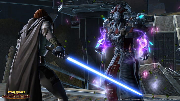 Star Wars The Old Republic Scene From The Video Game Hd Wallpaper 7593, HD wallpaper