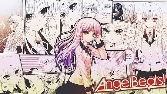 Angel Beats !, anime girls, Tachibana Kanade, Sfondo HD HD wallpaper