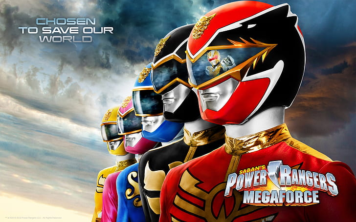Power Rangers: Megaforce, телевизионни сериали, Power, Rangers, Megaforce, TV, сериали, HD тапет