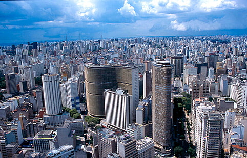 amérique, brésil, ciudad, edificios, paulo, sao, sud, Fond d'écran HD HD wallpaper