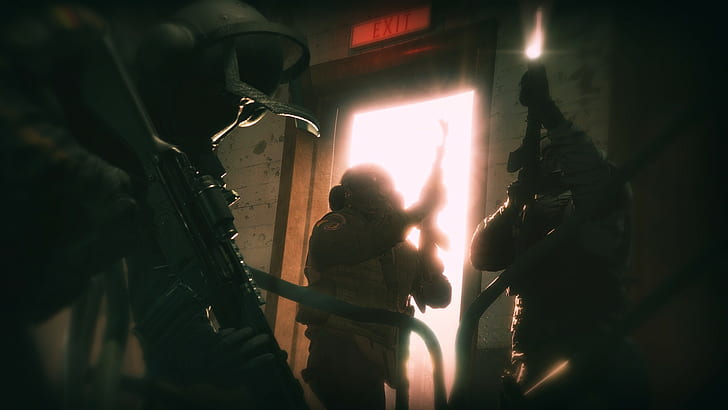 Rainbow Six: Belagerung, SWAT, Videospiele, Waffe, HD-Hintergrundbild