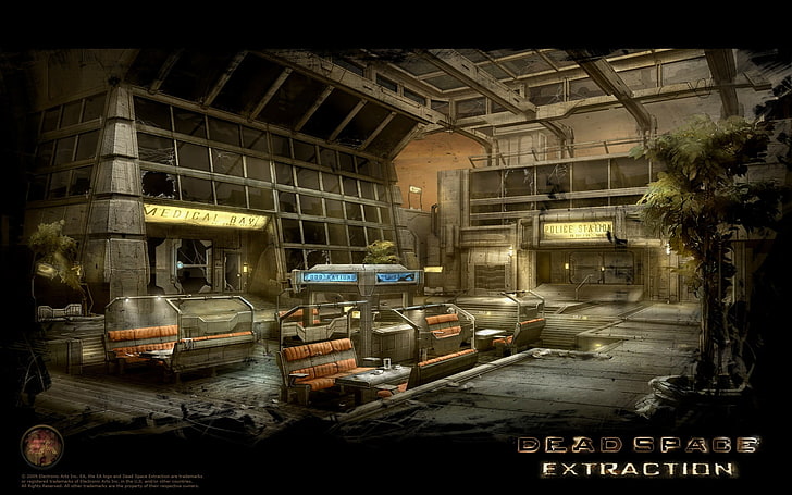 أداة معدنية بنية ورمادية ، ألعاب فيديو ، Dead Space ، Dead Space: Extraction، خلفية HD