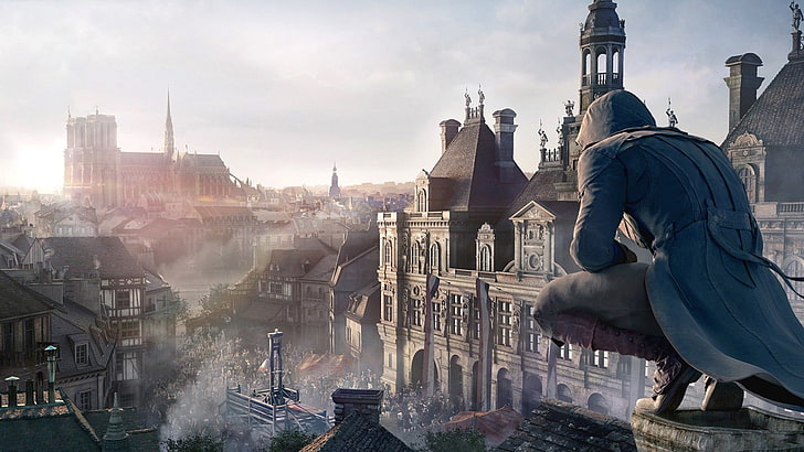 어 ass 신 크리드 벽지, Assassin 's Creed : Unity, 비디오 게임, HD 배경 화면