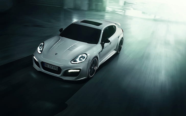 Porsche Panamera GTS Sport Turismo, 2014 techart panamera turbo grandgt, car, HD wallpaper