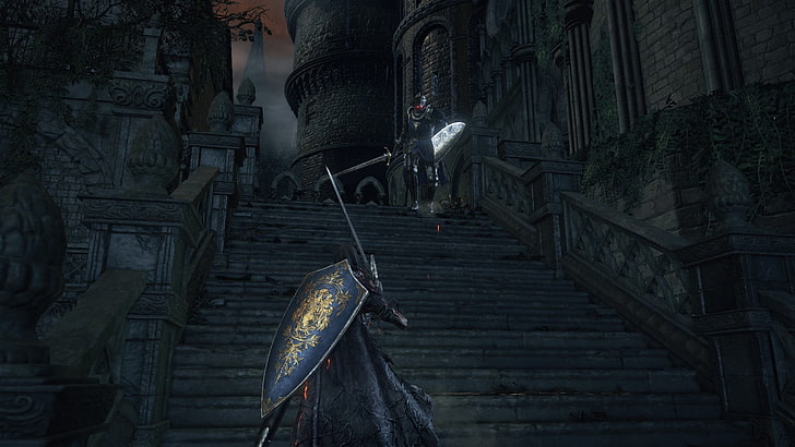capture d'écran de l'application de jeu, Dark Souls III, donjon, sombre, âmes, DS3, Fond d'écran HD