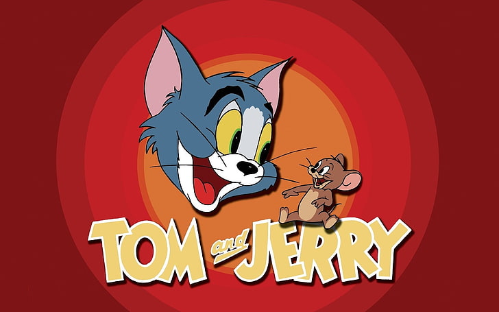 Tom and jerry, Cat, Mouse, Cartoon, Screensaver, HD wallpaper