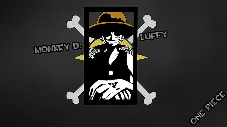Ilustração de Monkey D Luffy, Monkey D. Luffy, One Piece, HD papel de parede