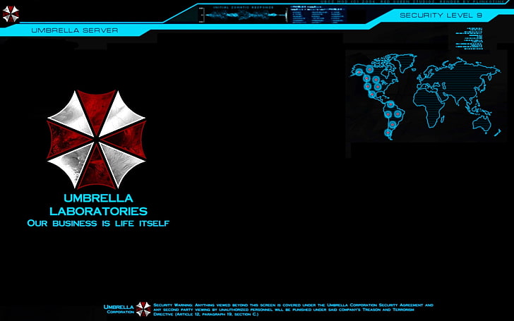 resident evil umbrella corp 1680x1050 Videospel Resident Evil HD Art, Resident Evil, Umbrella Corp., HD tapet