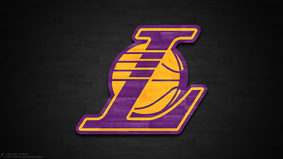 Basketball, Los Angeles Lakers, Logo, NBA, HD wallpaper HD wallpaper