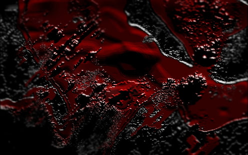 kırmızı kan duvar kağıdı, arka plan, siyah, kırmızı, HD masaüstü duvar kağıdı HD wallpaper