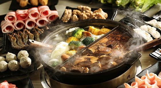 Essen, Kochen, Fleisch, Gemüse, HD-Hintergrundbild HD wallpaper
