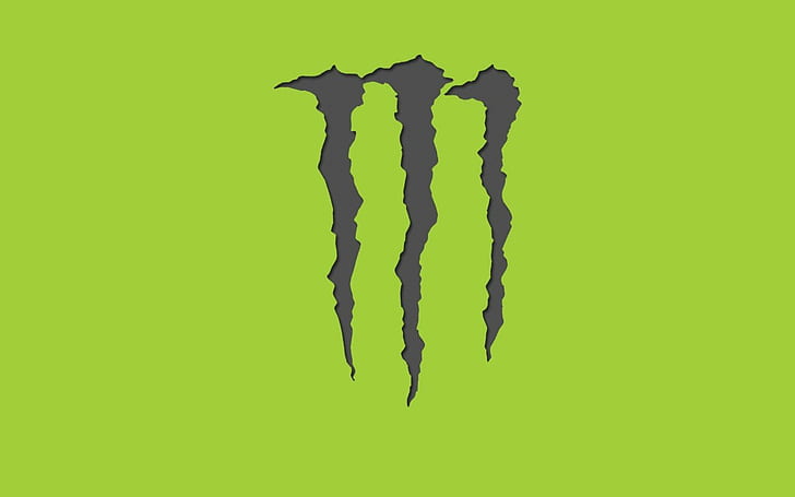 Logo, Monster Energy, Fondo de pantalla HD