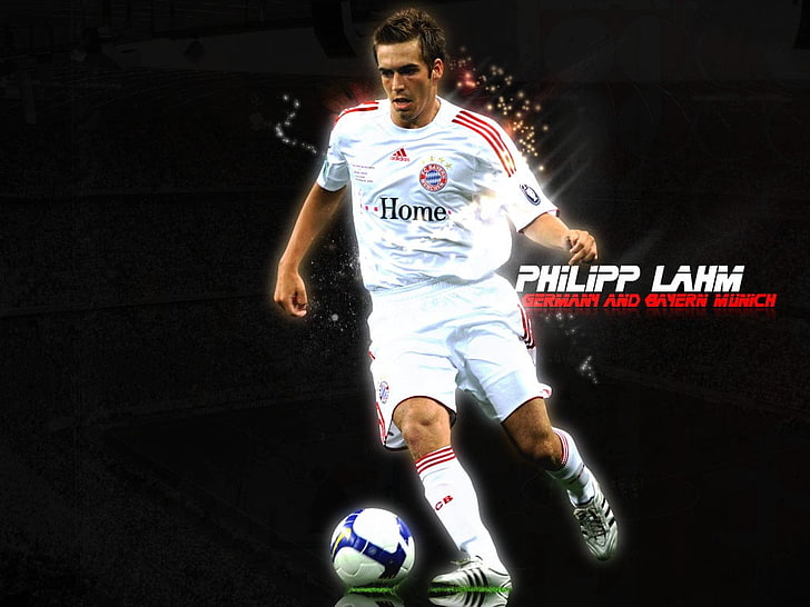 Philip Lahm, Philipp Lahm, FC Bayern, futebol, HD papel de parede