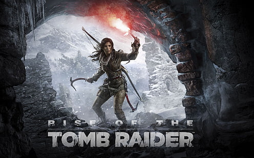 Rise Of The Tomb Raider-affisch, Lara Croft, Tomb Raider, action, äventyr, HD tapet HD wallpaper