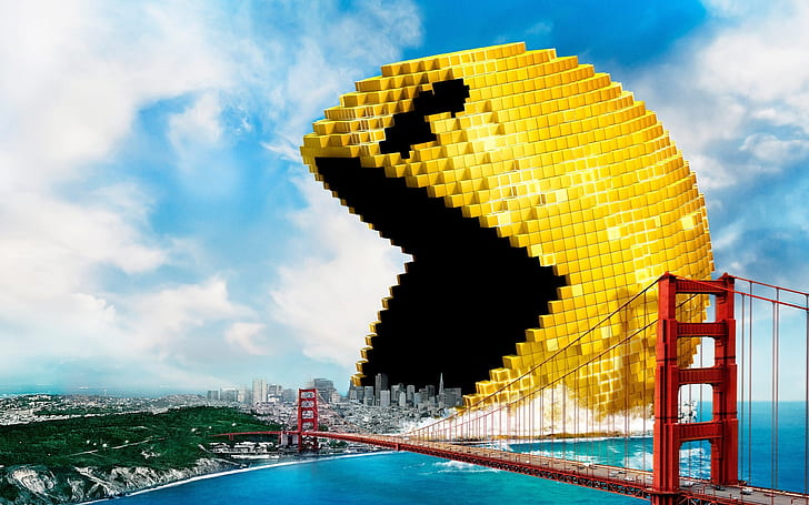 Pacman hd, HD-Hintergrundbild