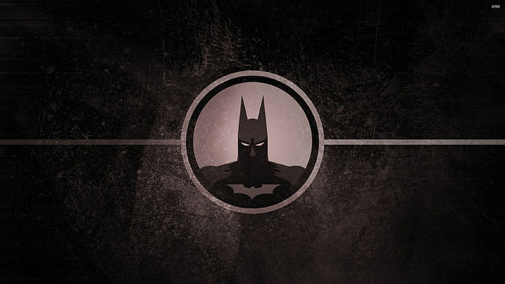 バットマンのロゴ、バットマンのロゴ、バットマン、 HDデスクトップの壁紙