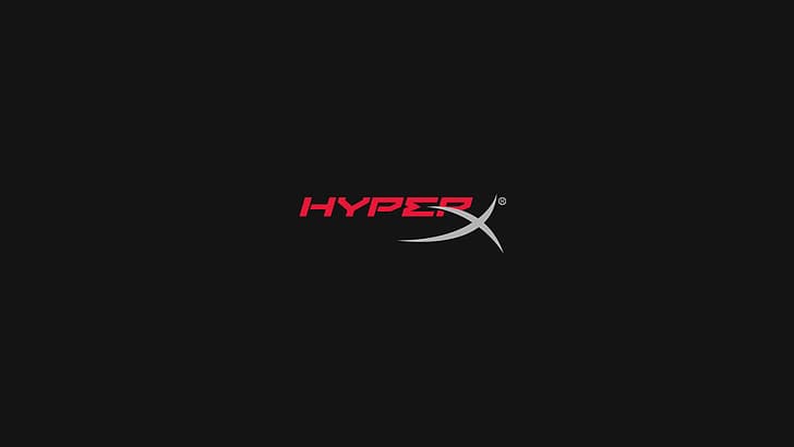 HyperX, logo, jeux PC, Fond d'écran HD