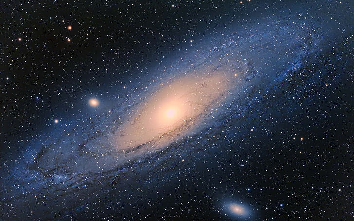 Andromeda Spiral Galaxy Hd Wallpaper, HD wallpaper