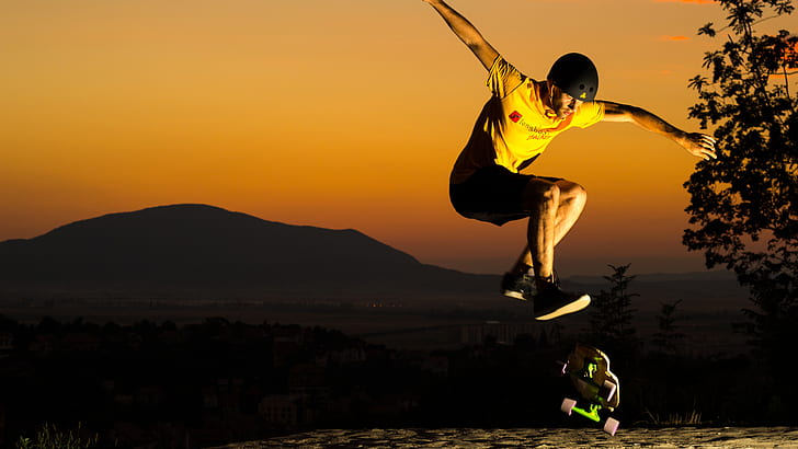 Skateboard HD, sport, skateboard, Sfondo HD