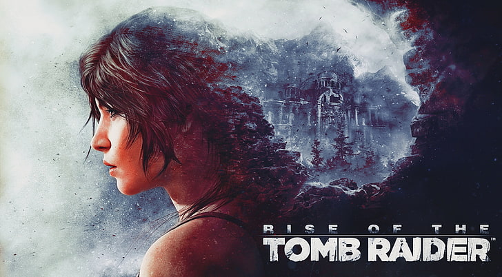 Rise of the Tomb Raider, Rise of the Tomb Raider digital tapet, Spel, Tomb Raider, lara croft, HD tapet