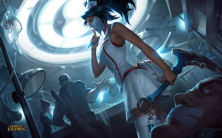 League of Legends, Akali (League of Legends), Summoner's Rift, gry wideo, Tapety HD