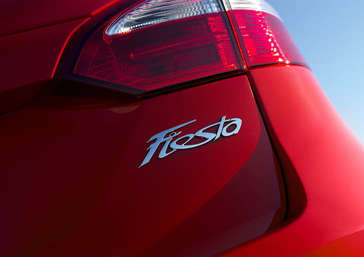 2014 ford fiesta sedan, car, HD wallpaper