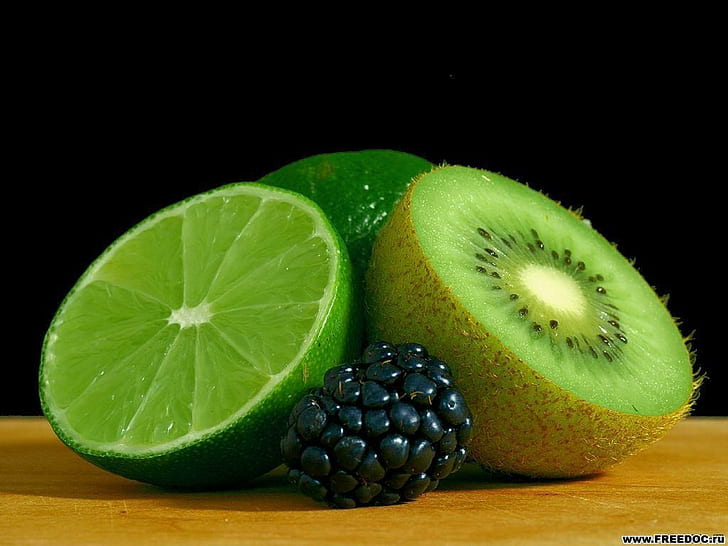 Buah Kiwi Limes Untuk Android, irisan kiwi, buah-buahan, android, kiwi, limau, Wallpaper HD
