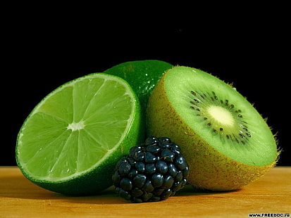Buah Kiwi Limes Untuk Android, irisan kiwi, buah-buahan, android, kiwi, limau, Wallpaper HD HD wallpaper