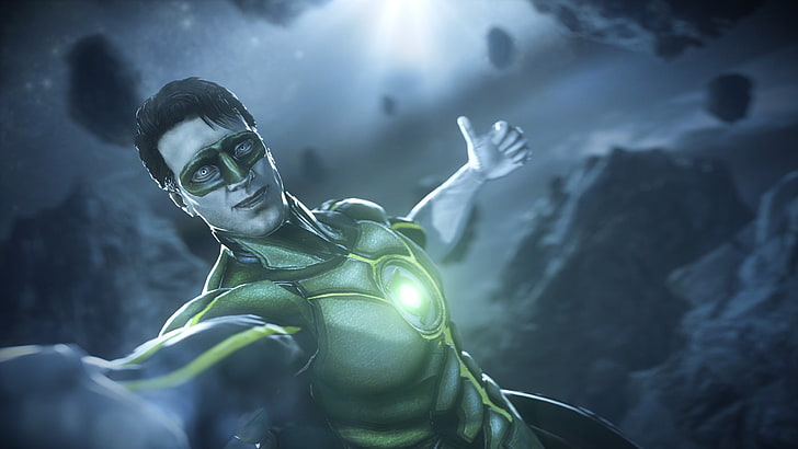 Green Lantern, superhero, Komik DC, Hal Jordan, Wallpaper HD