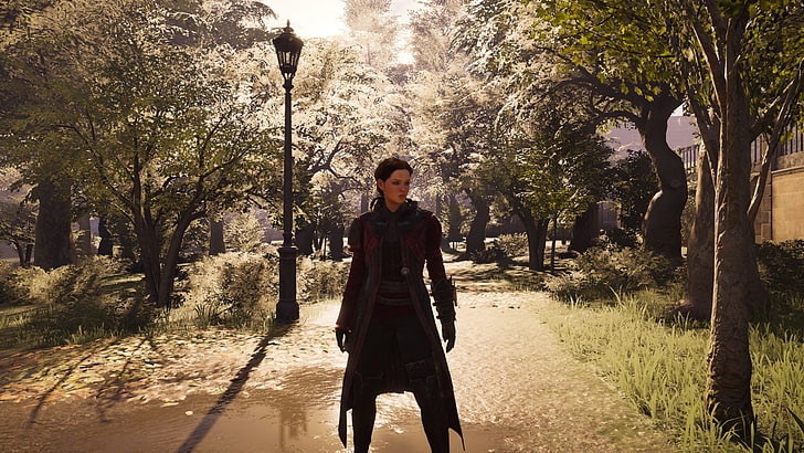 Assasin's Creed Syndicate, video games, abstergo, Evie Frye, HD wallpaper
