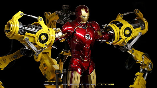 Цифров тапет на Iron Man, Iron Man, HD тапет HD wallpaper