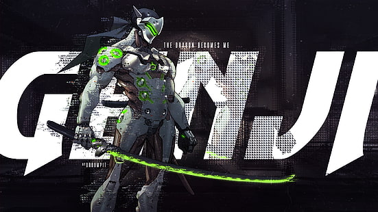 Genji (Overwatch), Genji Shimada, Overwatch, HD-Hintergrundbild HD wallpaper