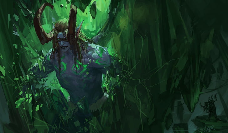 World of Warcraft, Legion der World of Warcraft, Illidan, HD-Hintergrundbild