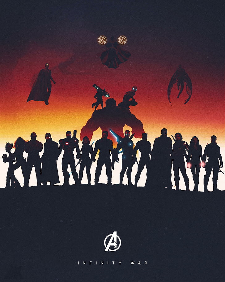 Avengers: Infinity War, Marvel Super Heroes, HD, HD wallpaper