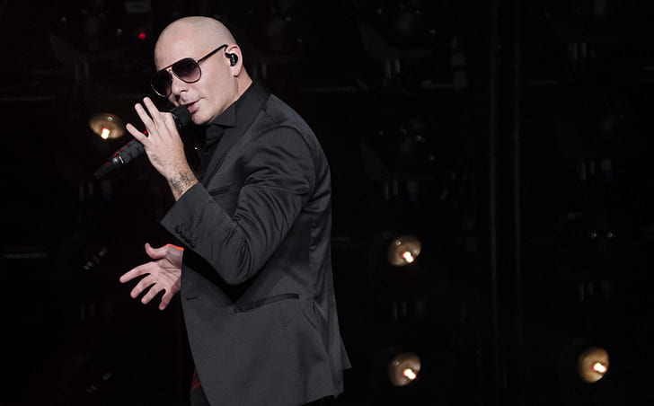 Music, Pitbull, American, Armando Christian Pérez, Man, Pitbull (Singer), Rapper, Singer, HD wallpaper