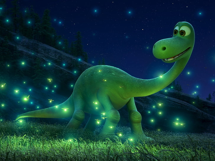 Movie, The Good Dinosaur, Arlo (The Good Dinosaur), Dinosaur, Disney, Pixar, HD wallpaper